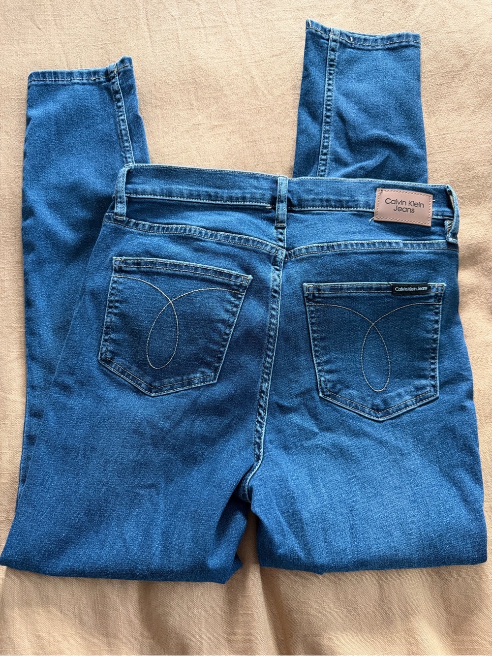 Calvin Klein Jeans- Women's Skinny Blue Denim Jeans